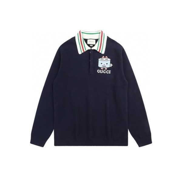 ❤구찌 남성 폴로 스웨터 - Gucci Mens Polo Sweater - guc2603x