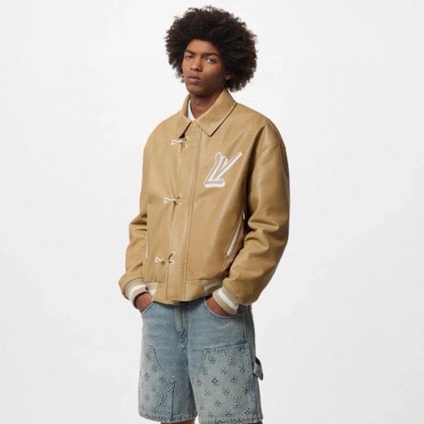 ❤루이비통 남성 가죽 재킷 - Louis vuitton Mens Leather Jacket - lvc2639x