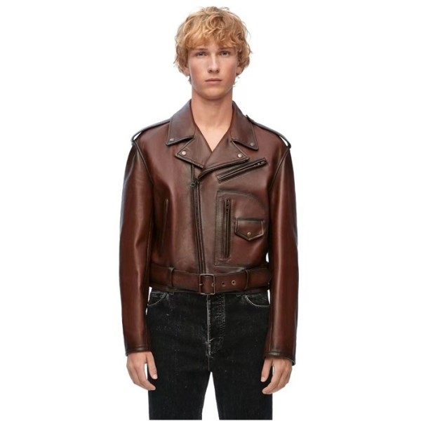 ❤로에베 남성 가죽 자켓 - Loewe Mens Leather Jacket - loc2641x