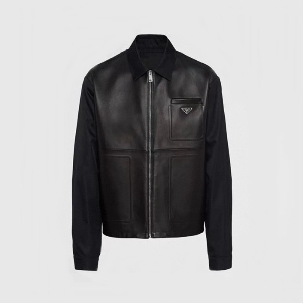 ❤프라다 남성 가죽 자켓 - Prada Mens Leather Jacket - prc2659x