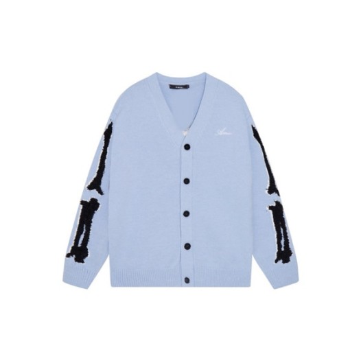 ❤Amiri Mens V-neck Cardigan - 아미리 남성 브이넥 가디건 - amc2664x