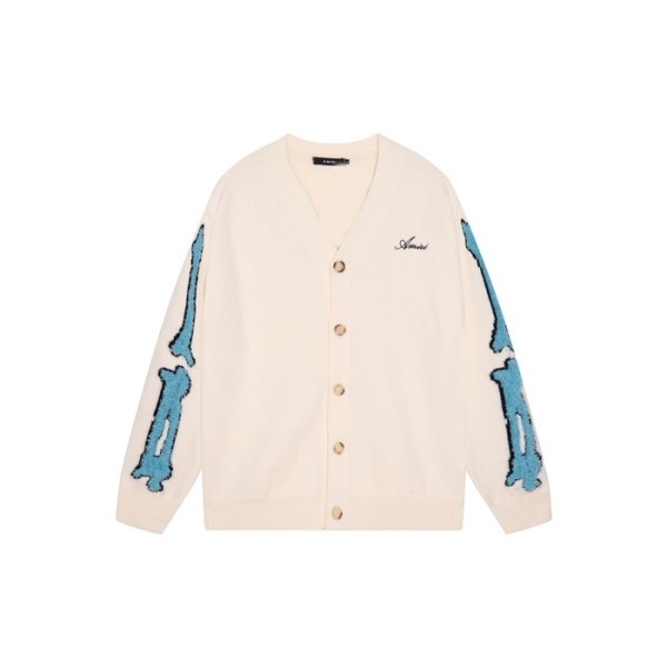 ❤Amiri Mens V-neck Cardigan - 아미리 남성 브이넥 가디건 - amc2666x