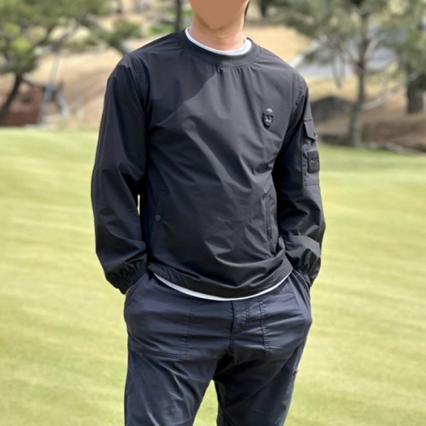 ❤[Amazing Cre] 어메이징크리 남성 플렉스모션 우븐 라운드 아노락 - gol1331x