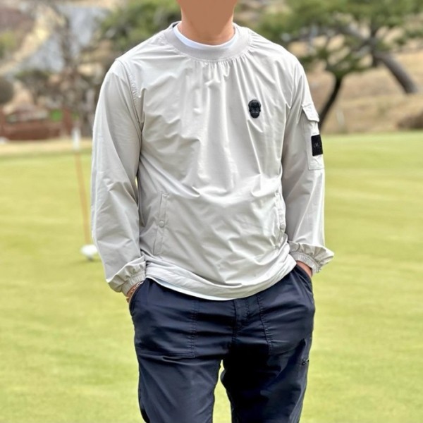 ❤[Amazing Cre] 어메이징크리 남성 플렉스모션 우븐 라운드 아노락 - gol1332x