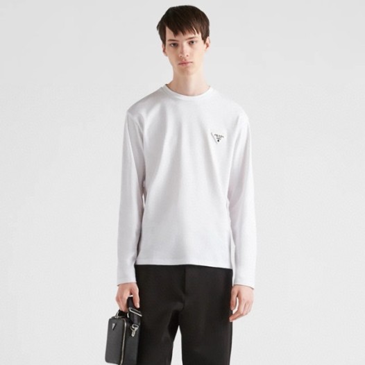 ❤프라다 남성 라운드 긴팔티 - Prada Mens Round Tshirt - prc2692x