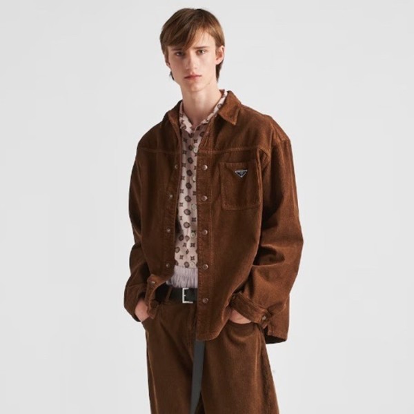 ❤프라다 남성 브라운 투피스 - Prada Mens Brown Two-pieces - prc2713x