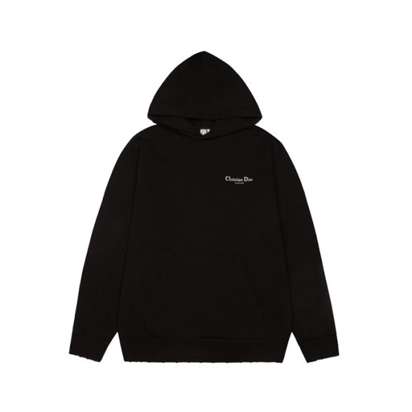 ❤디올 남성 블랙 후드티 - Dior Mens Black Hoodie - dic2736x