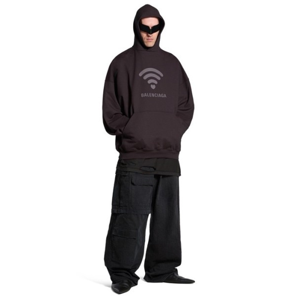 ❤발렌시아가 남성 오버핏 후드티 - Balenciaga Mens Over Size Hoodie - bac2743x
