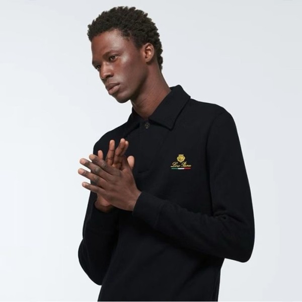 ❤로로피아나 남성 폴로 긴팔티 - Loro Piana Mens Polo Tshirts - lpc2752x