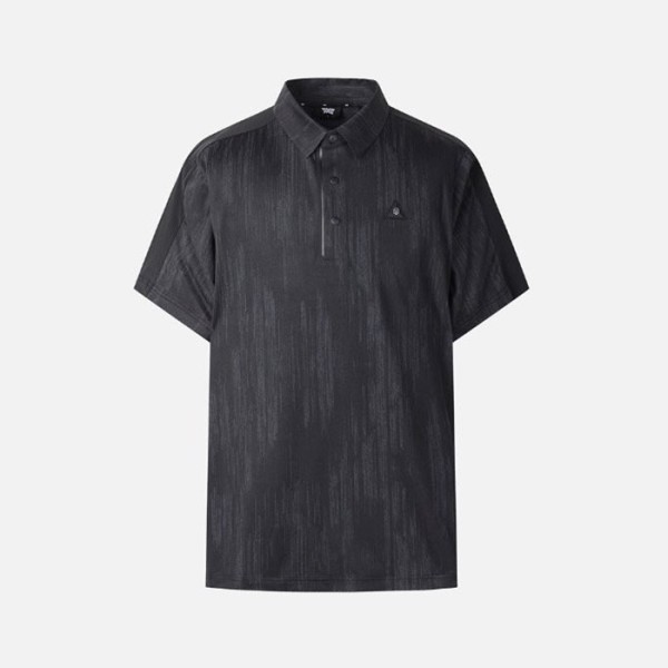 ❤PXG 남성 스컬 모티브 패턴 카라 반팔 티셔츠 - gol1349x