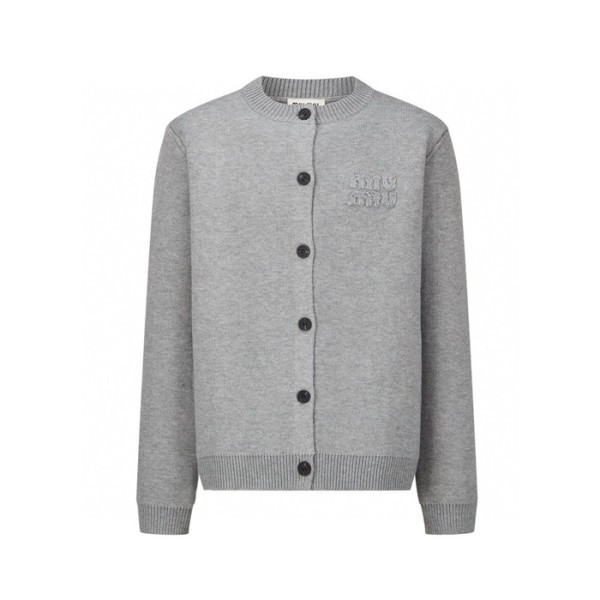 ❤미우미우 남/녀 오버사이즈 브이넥 가디건 - Miumiu Unisex V-neck Cardigan - mic2780x