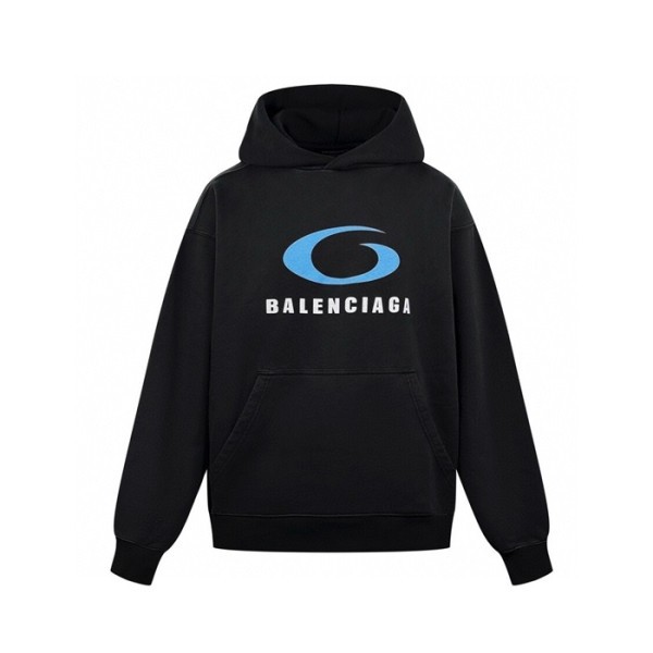 ❤발렌시아가 남성 블랙 후드티 - Balenciaga Mens Black Hoodie - bac2785x