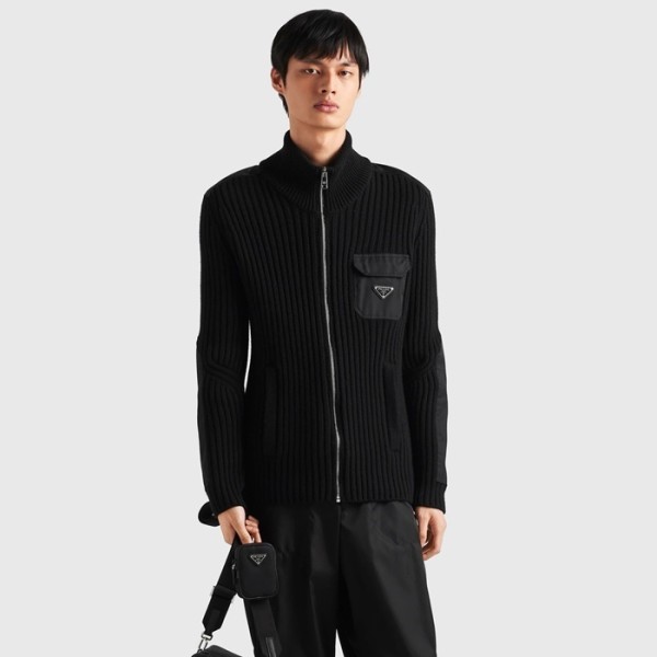 ❤프라다 남성 집업 스웨터 - Prada Mens Zip-up Sweater - prc2869x