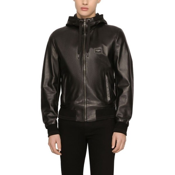 ❤돌체앤가바나 남성 가죽 자켓 - Dolce&Gabbana Mens Leather Jacket - doc2873x
