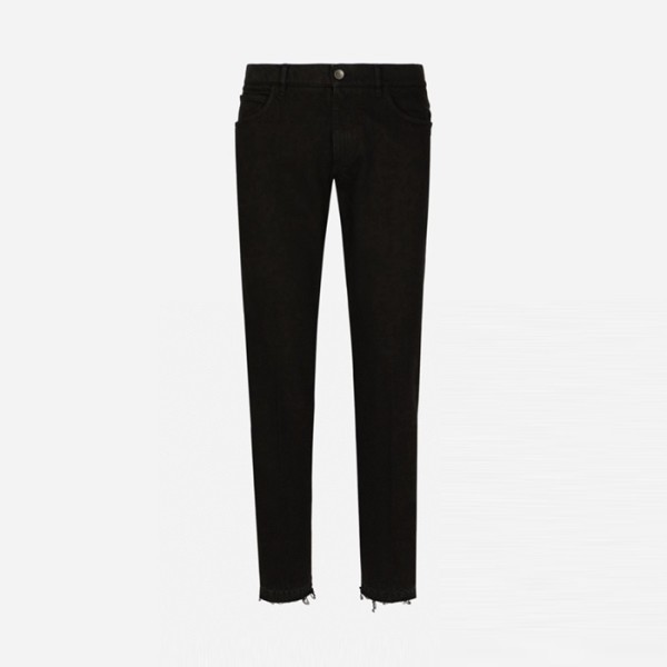 ❤돌체앤가바나 남성 블랙 청바지 - Dolce&Gabbana Mens Black Jeans - doc2881x