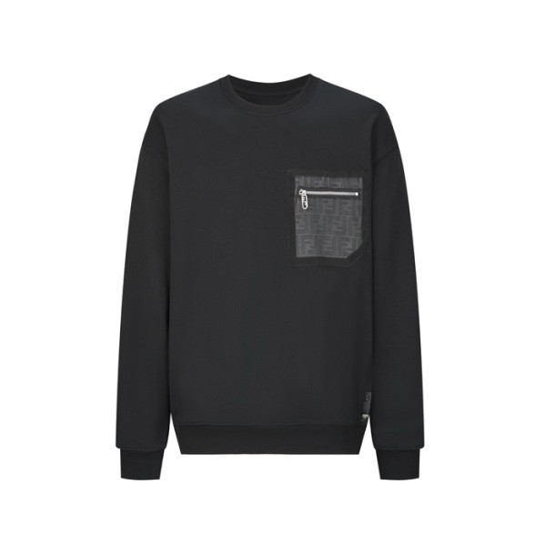 ❤펜디 남성 블랙 맨투맨 - Fendi Mens Black Tshirt - fec2927x