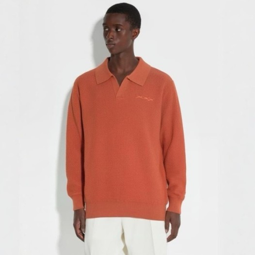 ❤에르메네질도 제냐 남성 폴로 스웨터 - Ermenegildo Zegna Mens Polo Sweater - zec2930x
