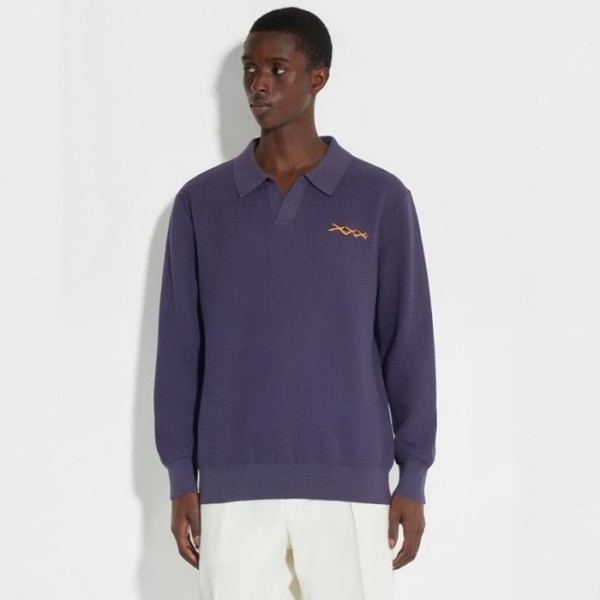 ❤에르메네질도 제냐 남성 폴로 스웨터 - Ermenegildo Zegna Mens Polo Sweater - zec2931x