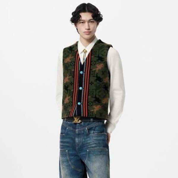 ❤루이비통 남성 브이넥 베스트 - Louis vuitton Mens V-neck Vest - lvc2963x
