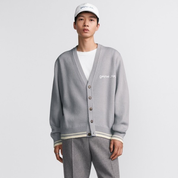 ❤디올 남성 브이넥 가디건 - Dior Mens V-neck Cardigan - dic2986x