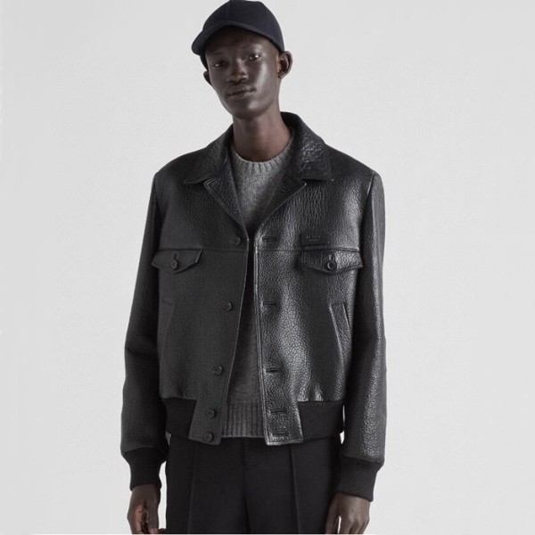 ❤프라다 남성 가죽 자켓 - Prada Mens Leather Jacket - prc2993x