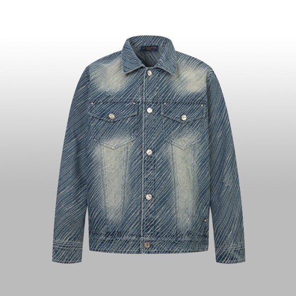 ❤루이비통 남성 데님 재킷 - Louis vuitton Mens Denim Jacket - lvc3021x