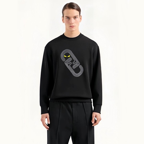 ❤펜디 남성 라운드 맨투맨 - Fendi Mens Round Tshirt - fec3095x