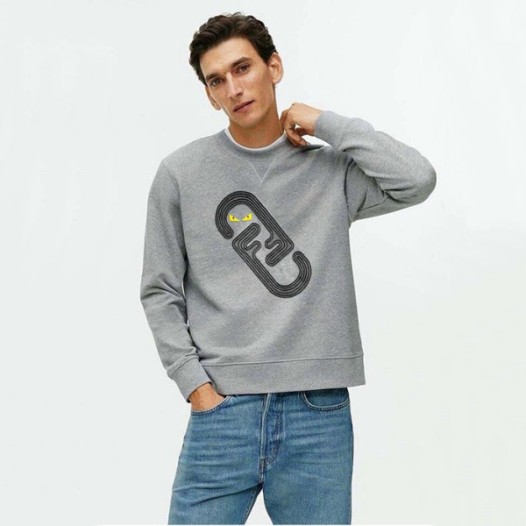 ❤펜디 남성 라운드 맨투맨 - Fendi Mens Round Tshirt - fec3096x