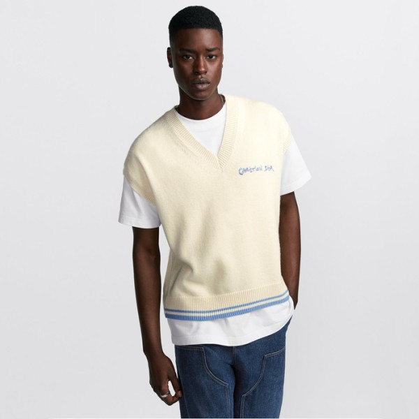 ❤디올 남성 브이넥 베스트 - Dior Mens V-nack Vest - dic3019x