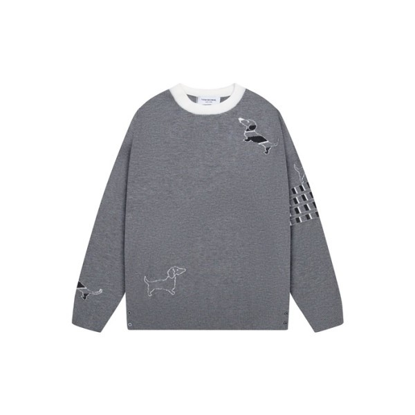 ❤톰브라운 남성 라운드 니트 - Thom Browne Mens Round Knitwear - thc3025x