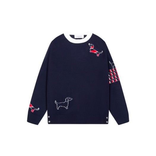 ❤톰브라운 남성 라운드 니트 - Thom Browne Mens Round Knitwear - thc3026x