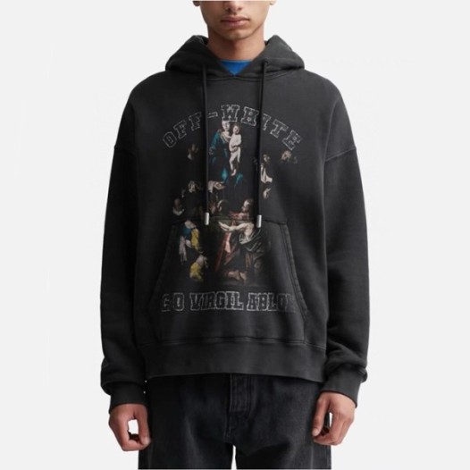 ❤오프화이트 남성 오버핏 후드티 - Off-white Mens Oversize Hoodie - ofc3056x
