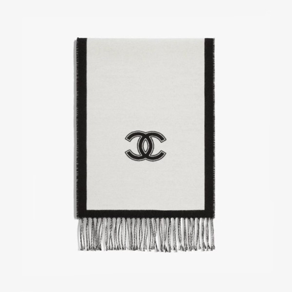 ❤샤넬 여성 양면 머플러 - Chanel Womens Basic Muffler - acc2371x