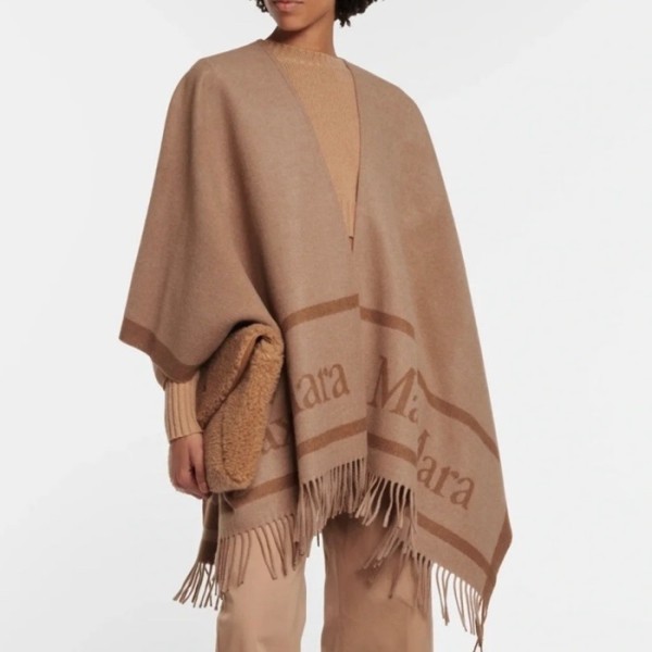 ❤막스마라 여성 브라운 판쵸 - Maxmara Womens Brown Pancho - acc2422x