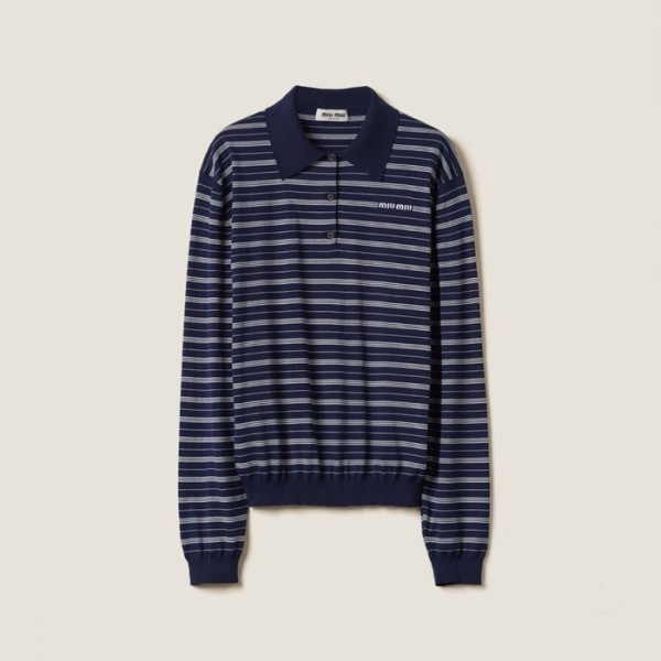 ❤미우미우 남/녀 폴로 니트웨어 - Miumiu Unisex Polo Knitwear - mic3154x