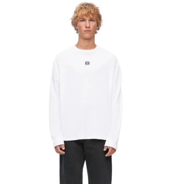 ❤로에베 남성 라운드 긴팔티 - Loewe Mens Round Tshirt - loc3168x