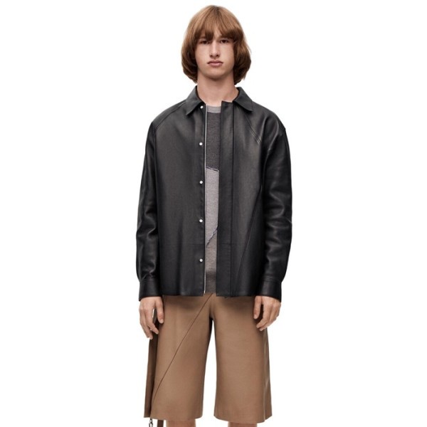 ❤로에베 남성 가죽 자켓 - Loewe Mens Leather Jacket - loc3208x
