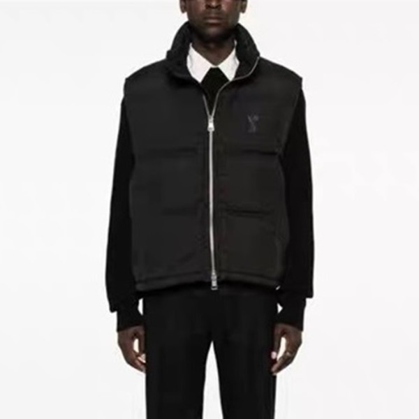 ❤아미 남성 다운 베스트 - Ami Mens Down Vest - amr3240x