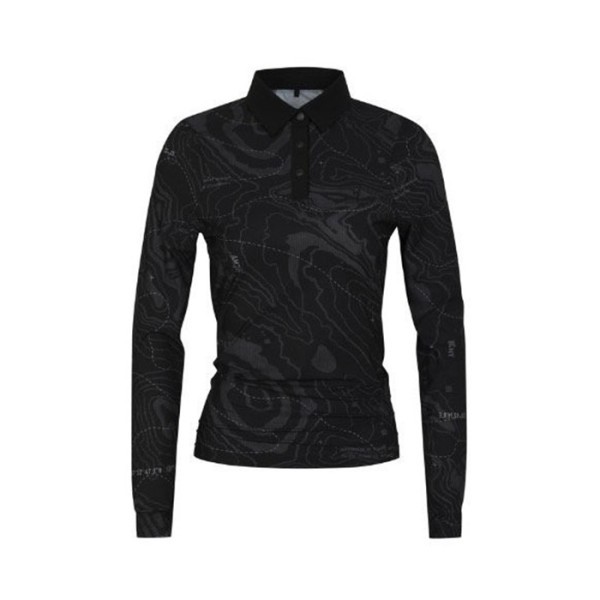 ❤[AMAZINGCRE] 어메이징크리 여성 에어로쉴드 컨투어라인 패턴 티셔츠 - gol1375x