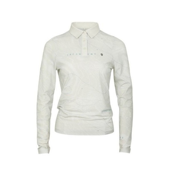 ❤[AMAZINGCRE] 어메이징크리 여성 에어로쉴드 컨투어라인 패턴 티셔츠 - gol1376x