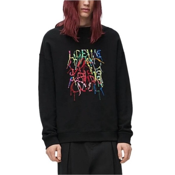 ❤로에베 남성 라운드 긴팔티 - Loewe Mens Round Tshirt - loc3265x