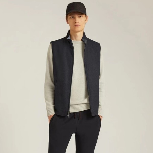 ❤로로피아나 남성 양면 베스트 - Loro Piana Mens Basic Vest - lpc3277x