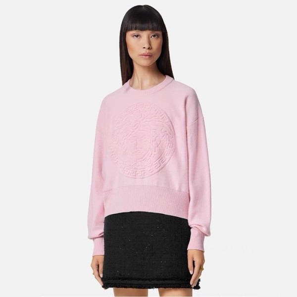 ❤베르사체 여성 라운드 스웨터 - Versace Womens Round Sweater - vec3292x