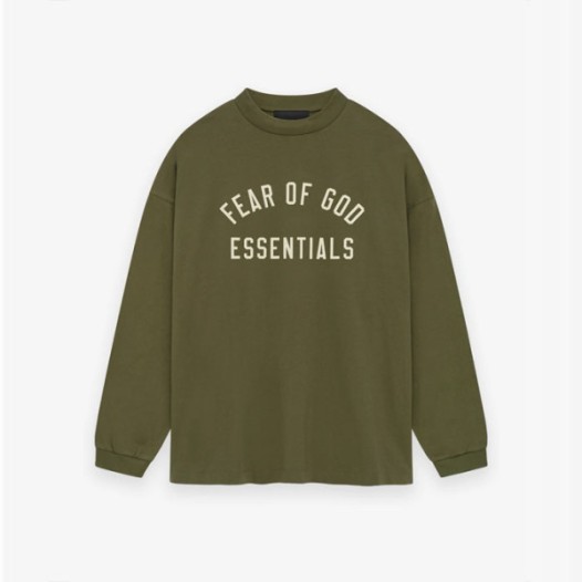 ❤피어오브갓 남성 라운드 긴팔티 - Fear of god Mens Round Tshirt - fec3315x