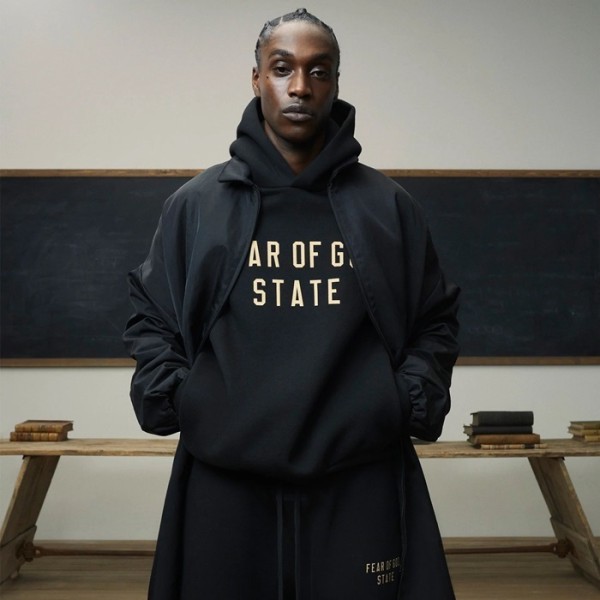 ❤피어오브갓 남성 블랙 후드티 - Fear of god Mens Black Hoodie - fec3319x