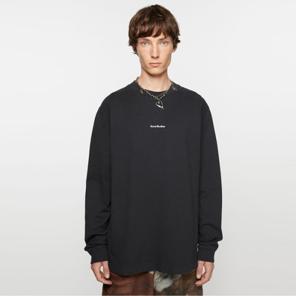 ❤아크네 남성 크루넥 긴팔티 - Acne Mens Round Tshirt - anc3395x