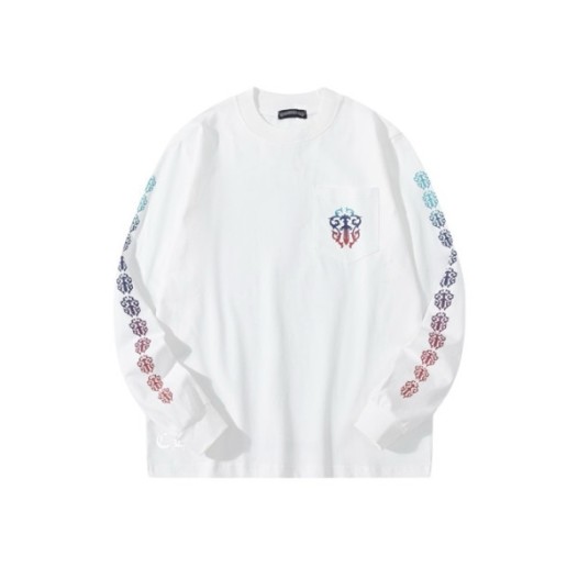 ❤크롬하츠 남성 라운드 긴팔티 - Chrome Hearts Mens Round Tshirt - chc3507x