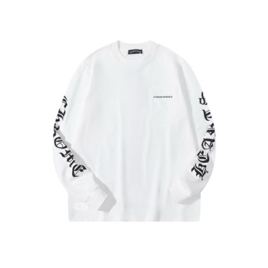 ❤크롬하츠 남성 라운드 긴팔티 - Chrome Hearts Mens Round Tshirt - chc3511x
