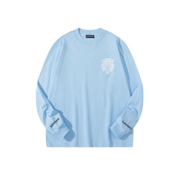 ❤크롬하츠 남성 라운드 긴팔티 - Chrome Hearts Mens Round Tshirt - chc3531x