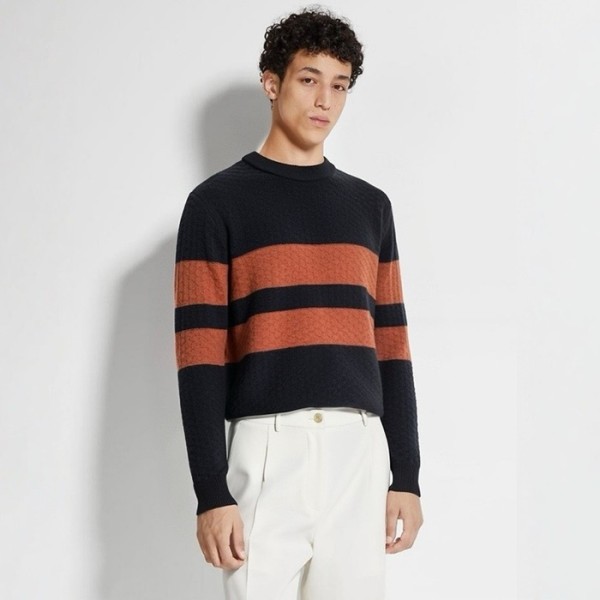 ❤에르메네질도 제냐 남성 라운드 스웨터 - Ermenegildo Zegna Mens Round Sweater - zec3558x